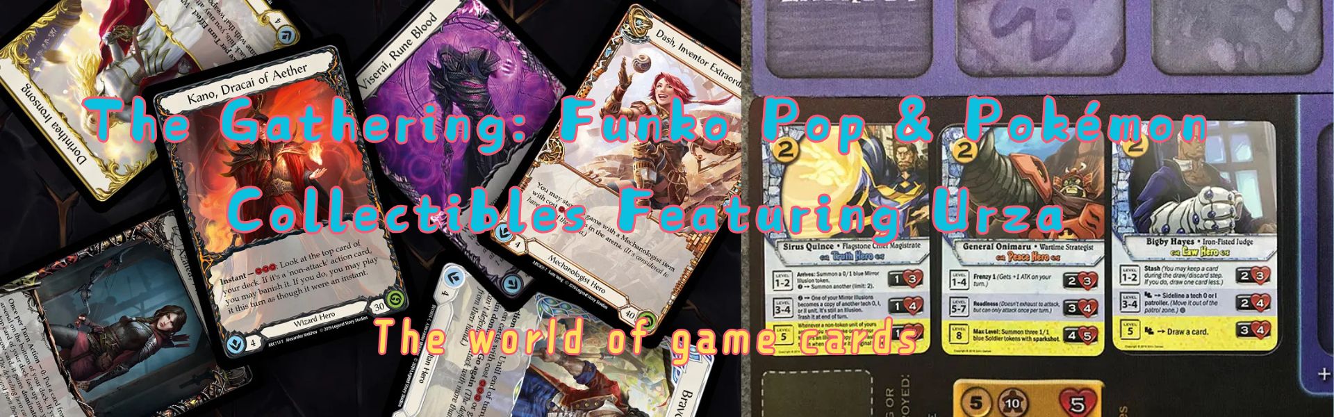 The Gathering: Funko Pop & Pokémon Collectibles Featuring Urza